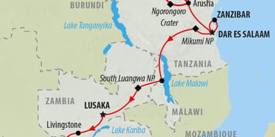 Bản đồ của bản đồ express Kenya