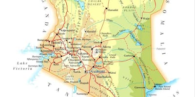 Kenya thể có bản đồ