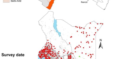 Kenya trường khảo sát và bản đồ