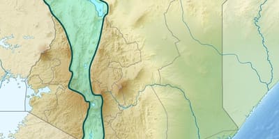 Bản đồ thung lũng Kenya